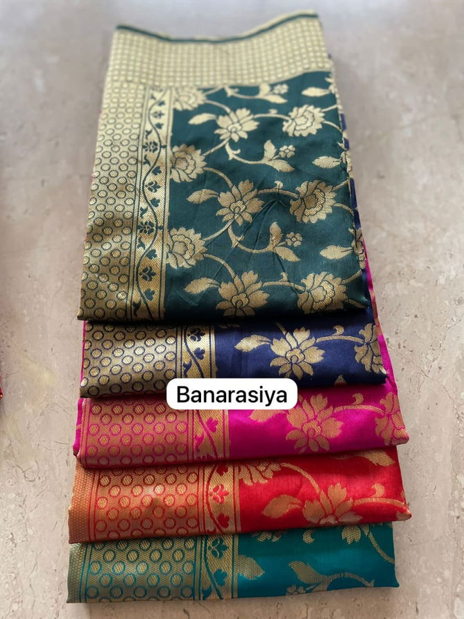 MB Banarasiya Banarasi Jacquard Dupatta Wholesale Shop In Surat